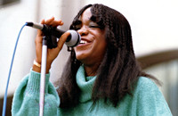 Evelyn "Champagne" King at World Trade Center in NY Lunchtime Concert Series - 1980's