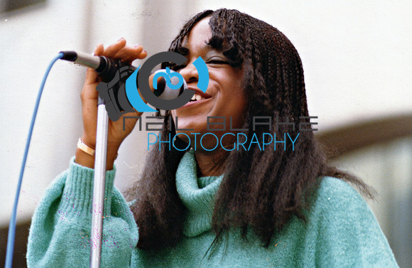 Evelyn "Champagne" King at World Trade Center in NY Lunchtime Concert Series - 1980's