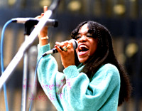 Evelyn "Champagne" King at World Trade Center in NY Lunchtime Concert Series - 1980's