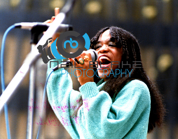 Evelyn "Champagne" King at World Trade Center in NY Lunchtime Concert Series - 1980's