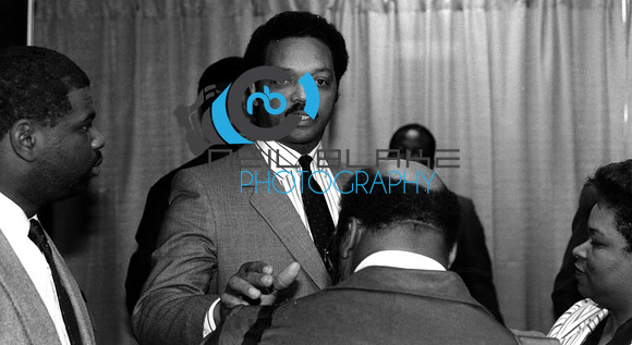 Jesse Jackson - Late 1980's in Atlantic City, NJ