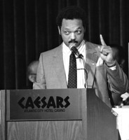 Jesse Jackson - Atlantic City, NJ Late 1980's