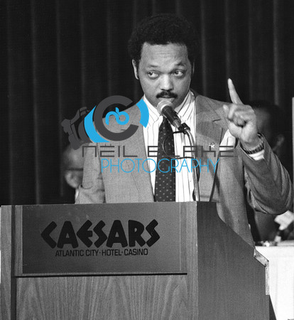 Jesse Jackson - Atlantic City, NJ Late 1980's